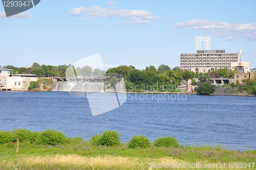 Image of Rideau Falls in Ottawa