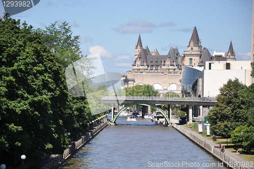 Image of Rideau Canal in Ottawa