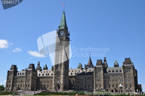 Image of Parliament Hill in Ottawa