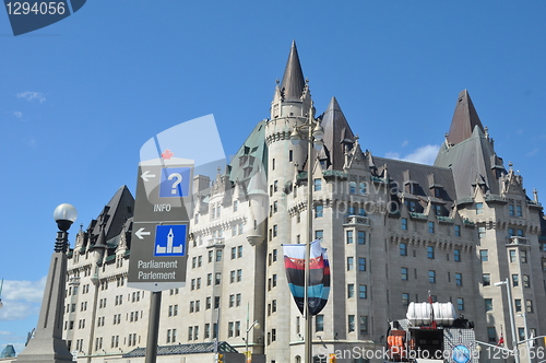 Image of Chateau Laurier in Ottawa