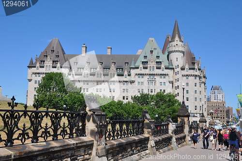 Image of Chateau Laurier in Ottawa