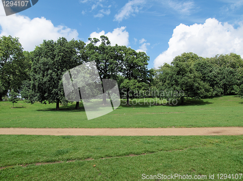 Image of Kensington gardens, London