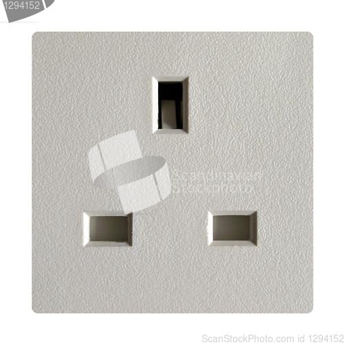 Image of British plug socket