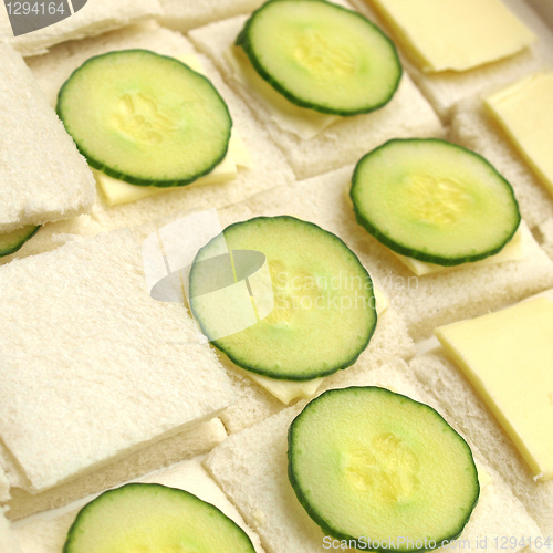 Image of Cucumber sandwich