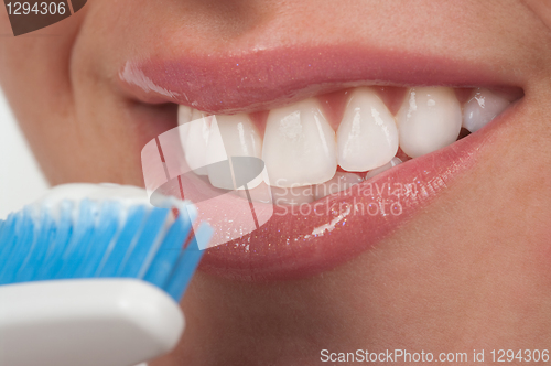 Image of Brushing teeth 