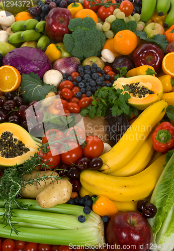 Image of Vegetables and Fruits