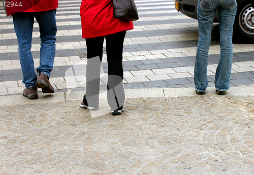 Image of Crossing the street