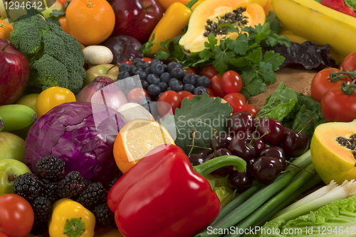 Image of Vegetables and Fruits