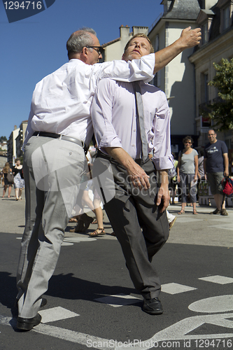 Image of Duet of male dancers