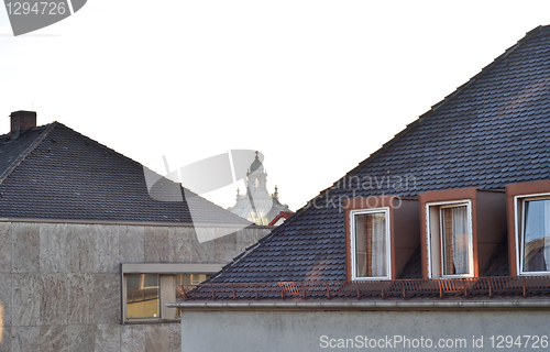 Image of tiled roofs