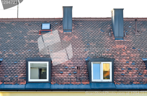 Image of tiled roof