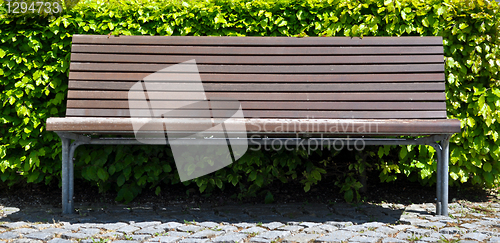 Image of wooden bench