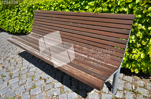 Image of wooden bench