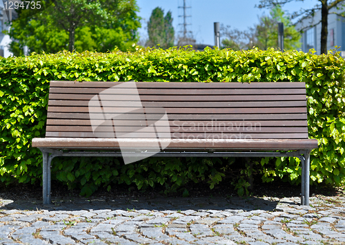 Image of wooden bench