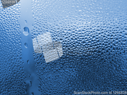 Image of natural water drops texture