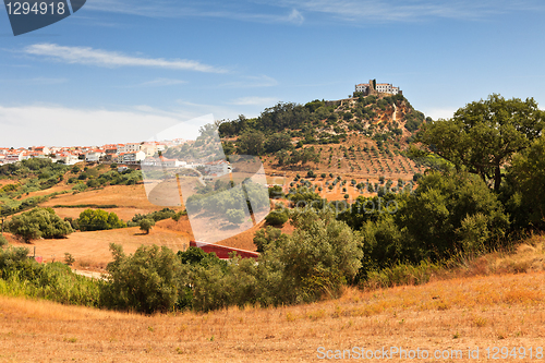 Image of The castle of Palmela.