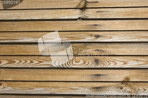 Image of Dark timber wall background