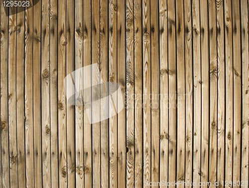 Image of Dark timber wall background