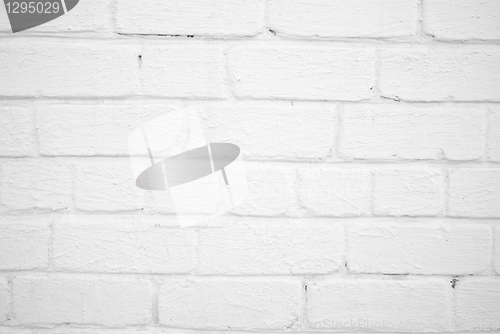 Image of White brick wall