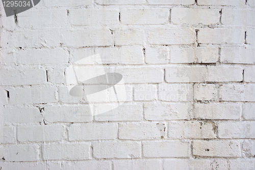 Image of White brick wall