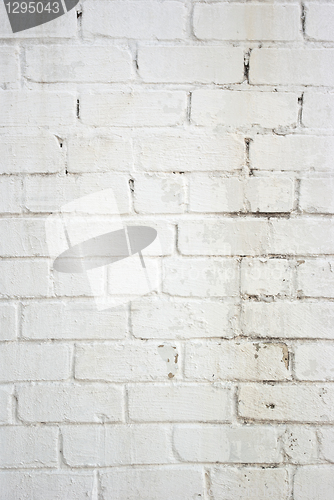 Image of White brick wall