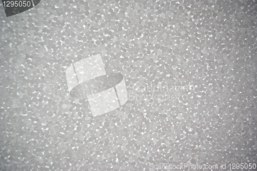 Image of The close-up of a porous white surface