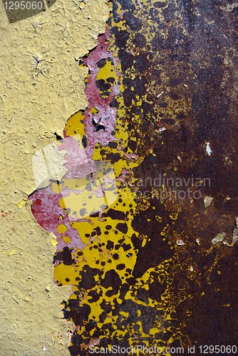 Image of rusty old iron surface
