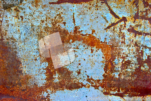 Image of Colored grunge iron background