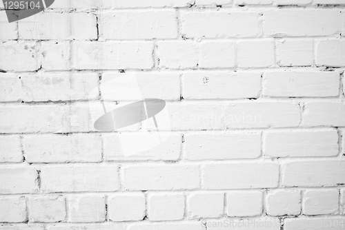 Image of White brick wall