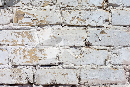 Image of White brick wall