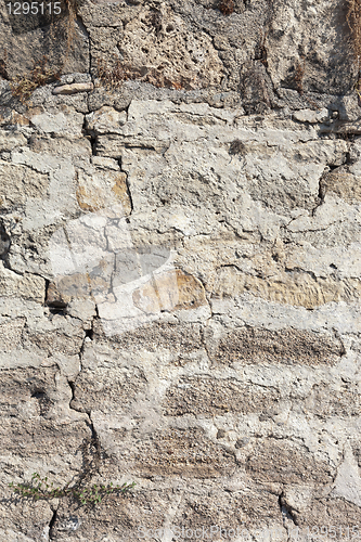 Image of Background from high detailed fragment stone wall