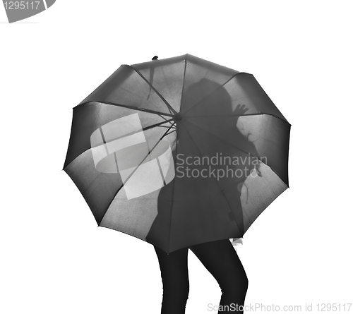 Image of girl with umbrella