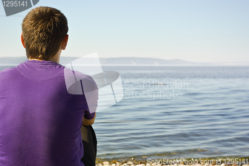 Image of Man At The Sea