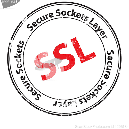 Image of Online computer security ssl illustration
