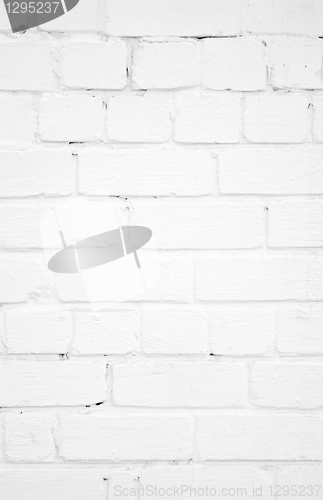 Image of White brick wall