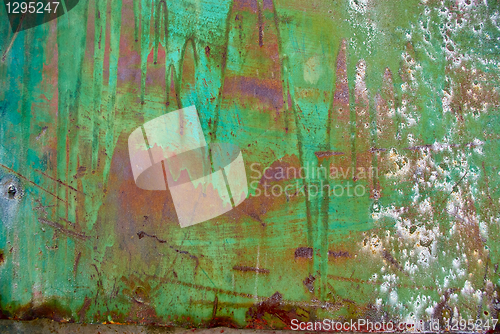 Image of Colored grunge iron background
