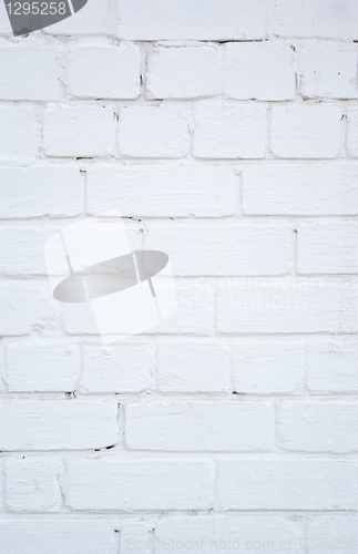 Image of White brick wall