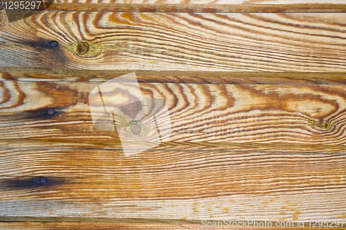 Image of Dark timber wall background