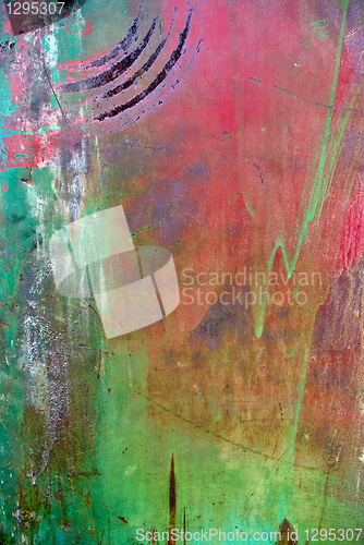 Image of Colored grunge iron background