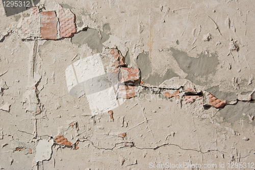 Image of Background from high detailed fragment stone wall