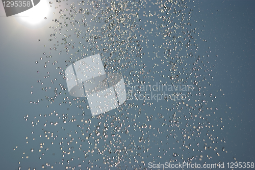 Image of Water flowing in the shower