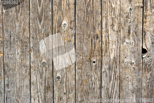 Image of Dark timber wall background