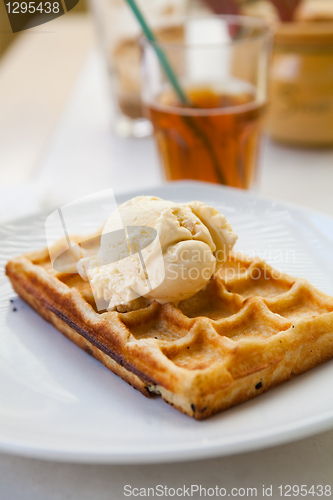 Image of Delicious waffle