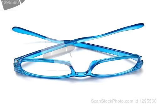 Image of Blue glasses 