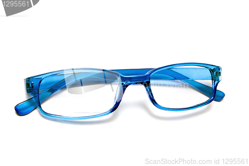 Image of Blue glasses 