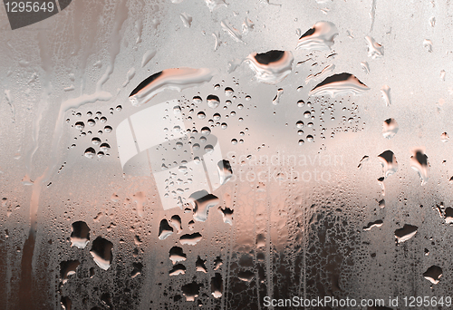 Image of natural water drop texture