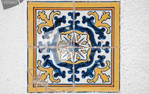 Image of Old tiles detail 