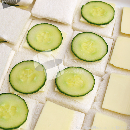 Image of Cucumber sandwich