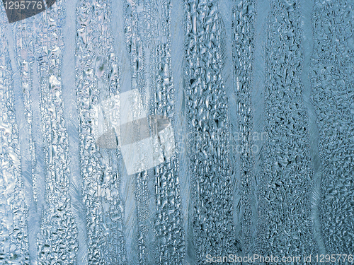 Image of frost and drops