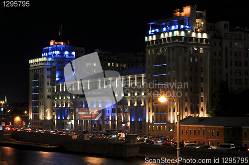 Image of Night view on variety theater 